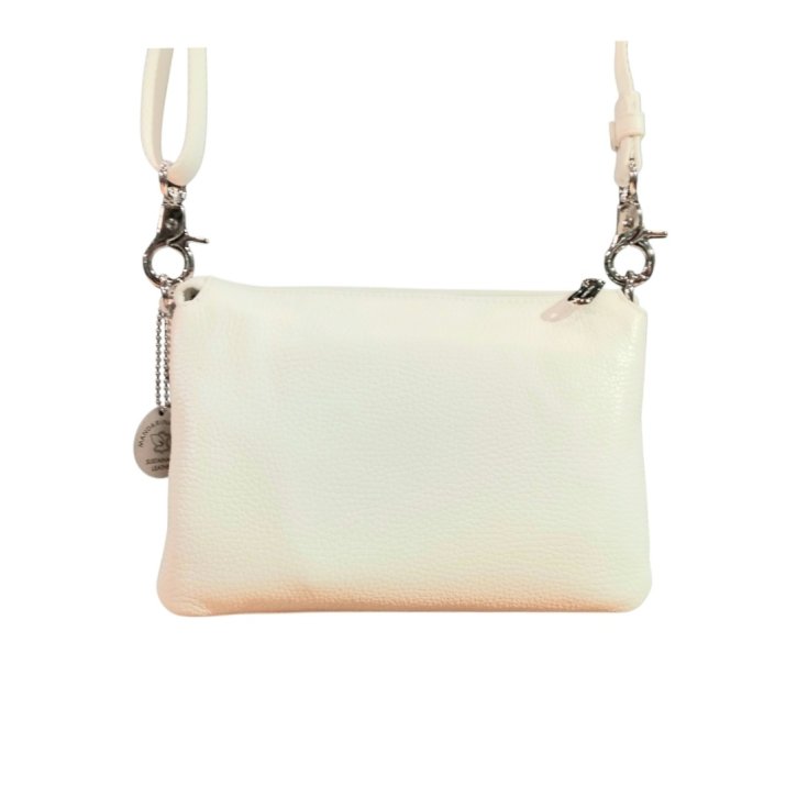 MANDARINA DUCK MELLOW LEATHER Handtasche weiß